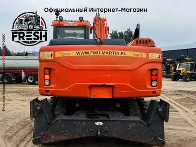 Колёсный экскаватор Doosan DX140W-3