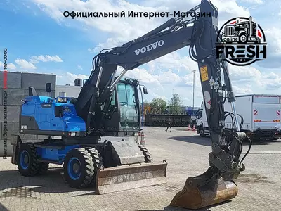 Колёсный экскаватор Volvo EW140 D