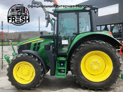 Колесный трактор John Deere 6100M
