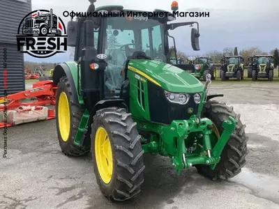 Колесный трактор John Deere 6100M