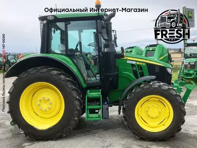 Колесный трактор John Deere 6100M