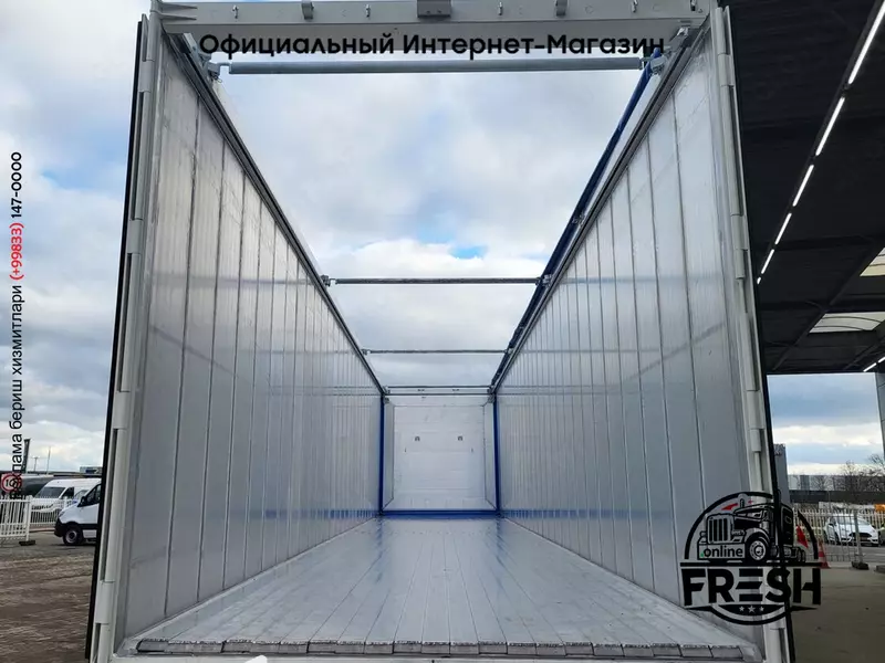 Полуприцеп подвижный пол Knapen K100 10MM 92m3 3 Assen