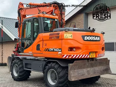 Колёсный экскаватор Doosan DX140W