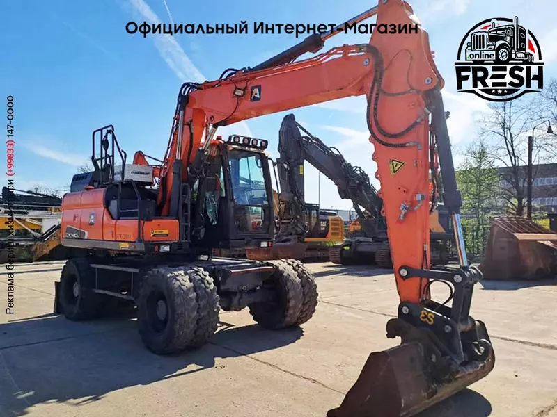 Колёсный экскаватор Doosan DX140W-5