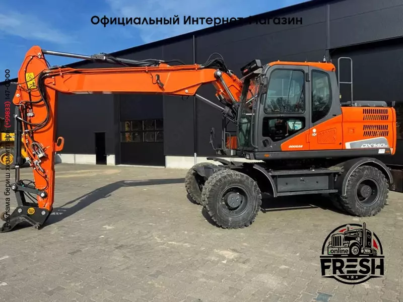Колёсный экскаватор Doosan DX140-5