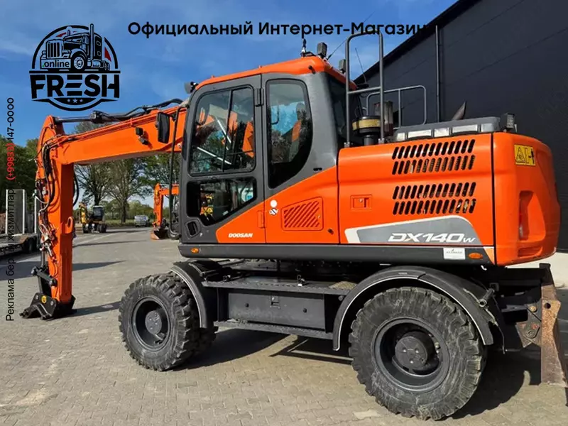 Колёсный экскаватор Doosan DX140-5