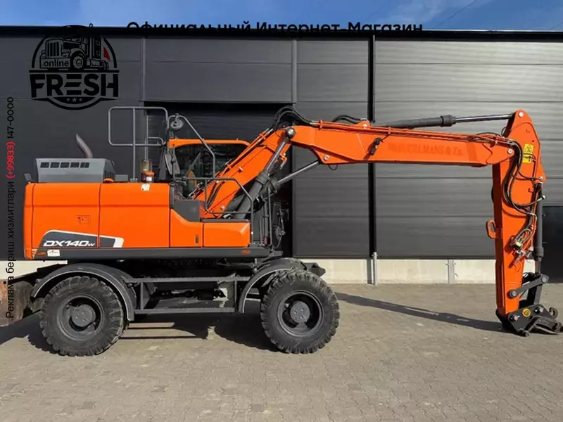 Колёсный экскаватор Doosan DX140-5