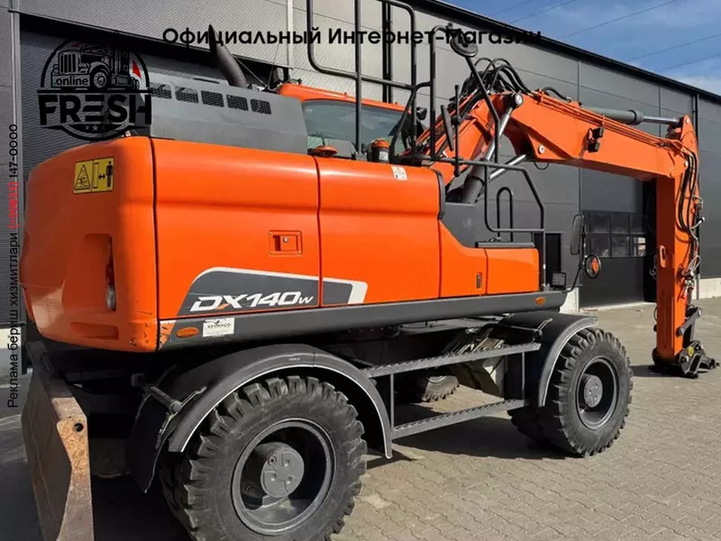 Колёсный экскаватор Doosan DX140-5