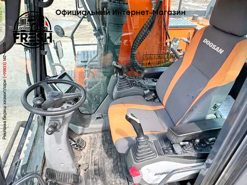 Колёсный экскаватор Doosan DX190W-5