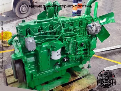 Двигатель 6076TRW30 для колесного трактора John Deere 7800