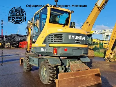 Колесный экскаватор Hyundai Robex 55 W-9