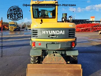 Колесный экскаватор Hyundai Robex 55 W-9