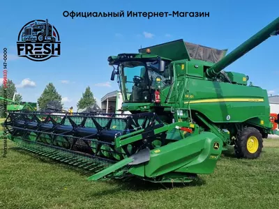 Зерноуборочный комбайн John Deere T670 mit 730X