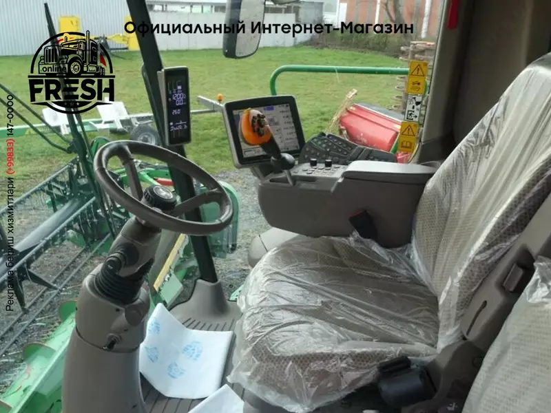 Зерноуборочный комбайн John Deere T670 mit 730X