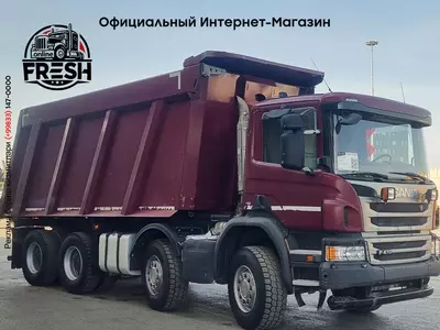 Самосвал Scania P410 8X4