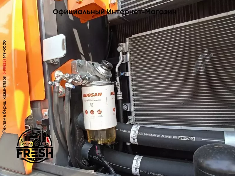 Колесный экскаватор Doosan DX190WA
