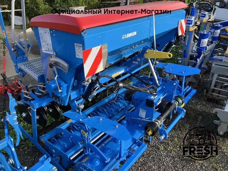 Сеялка Lemken zirkon 8 + saphir 9 vorführgerät