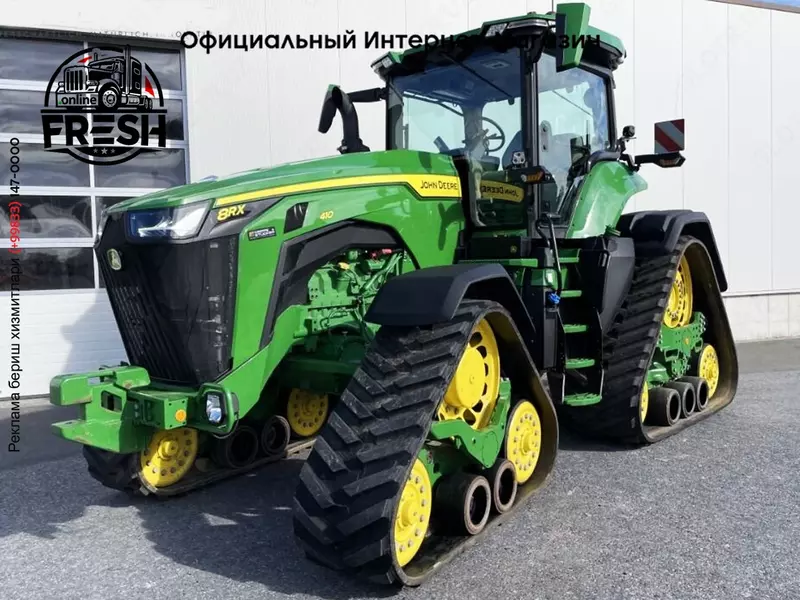 Гусеничный трактор John Deere 8RX 410