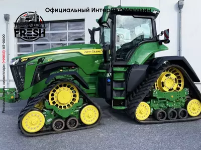 Гусеничный трактор John Deere 8RX 410