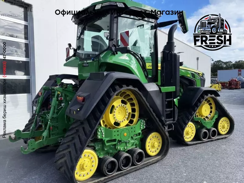 Гусеничный трактор John Deere 8RX 410