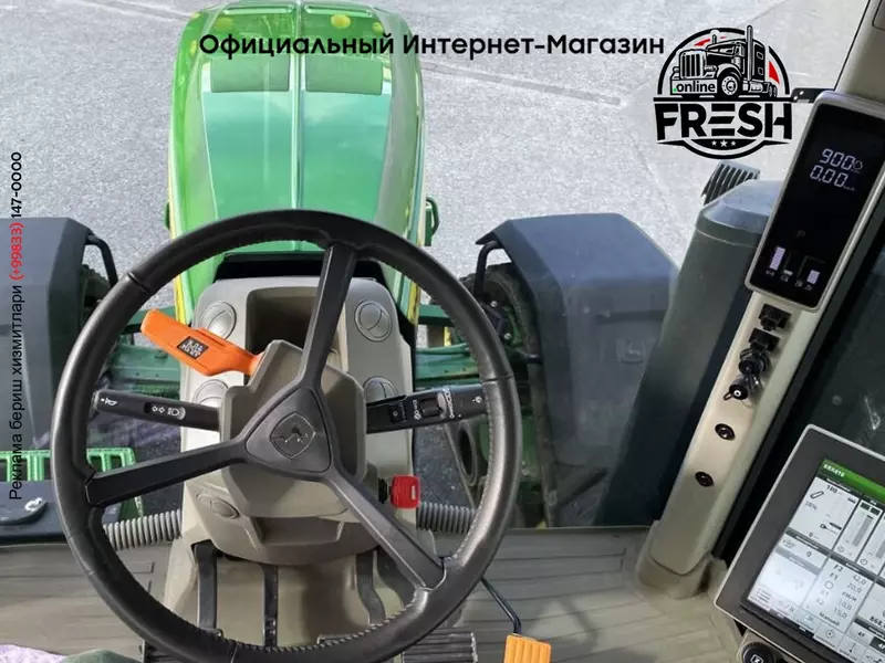 Гусеничный трактор John Deere 8RX 410