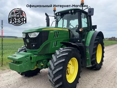 Колесный трактор John Deere 6155M