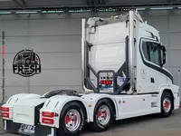 Тягач Scania R660 6X4 "Fresh online"©️