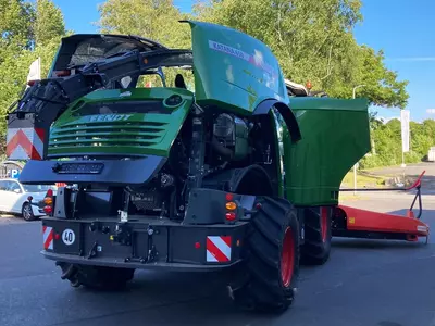 Кормоуборочный комбайн Fendt Katana 650 Gen3.