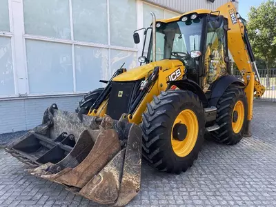 Ekskavator-yuklagich JCB 4 CX 3680 H 2015 Airco Bucket Set + Ripper