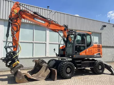 Колёсный экскаватор Doosan DX 165 W-5 2017 8450 H ENGCON ROTOTILT