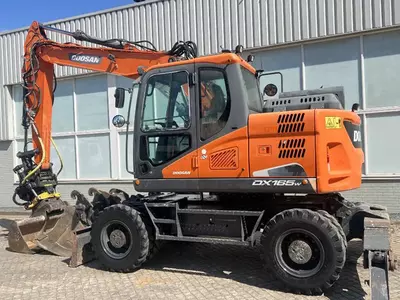 Колёсный экскаватор Doosan DX 165 W-5 2017 8450 H ENGCON ROTOTILT