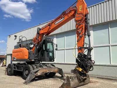 Колёсный экскаватор Doosan DX 165 W-5 2017 8450 H ENGCON ROTOTILT