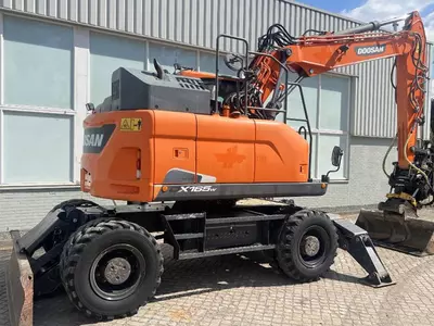 Колёсный экскаватор Doosan DX 165 W-5 2017 8450 H ENGCON ROTOTILT