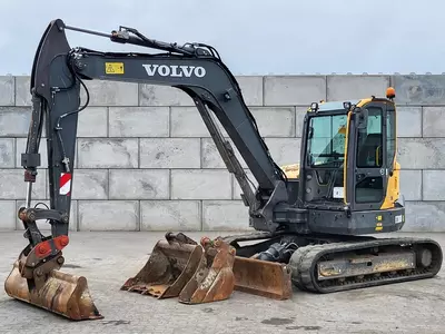 Volvo ECR88 D mini-ekskavatori