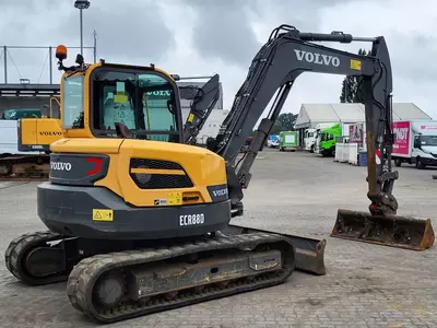 Volvo ECR88 D mini-ekskavatori
