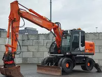 Hitachi ZX140W-3 g‘ildirakli ekskavator