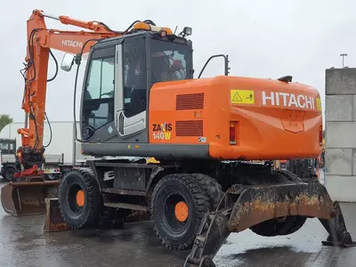 Колесный экскаватор Hitachi ZX140W -3