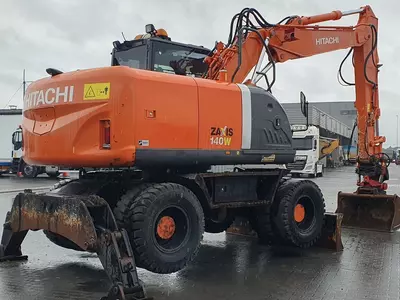 Колесный экскаватор Hitachi ZX140W -3