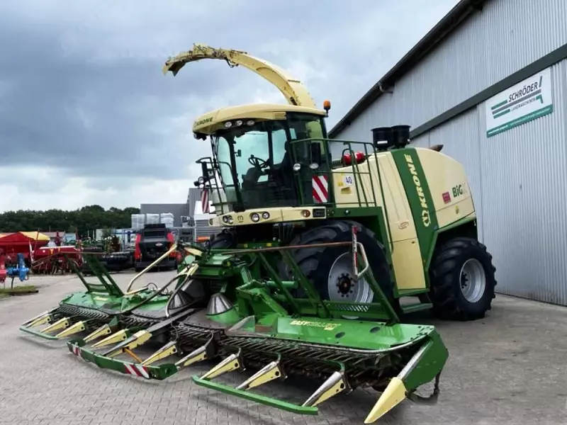 Кормоуборочный комбайн Krone BIG X 700 + EASYCOLLECT 903 + EASYFLOW