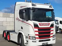 Scania R500 6X2 tortuvchi yuk mashinasi Chakana savdo