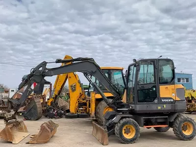 Колёсный экскаватор Volvo EW 60 E