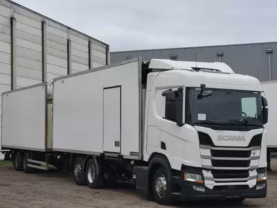 Yuk mashinasi tirkama Scania R410