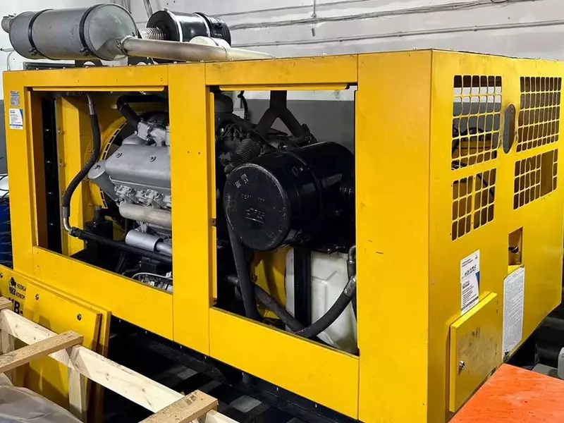 Дизельный компрессор для буровой