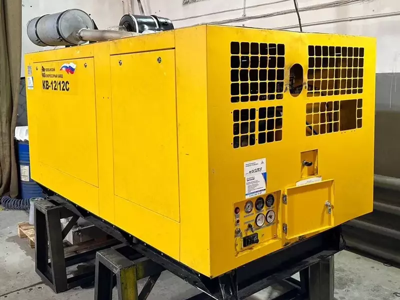 Дизельный компрессор для буровой