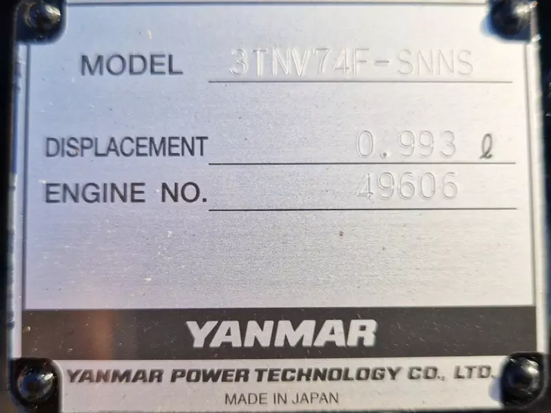 Двигатель Unused Yanmar 3TNV74F-SNNS