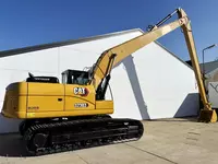 Экскаватор с длинной стрелой Caterpillar 323D3 Только в розницу