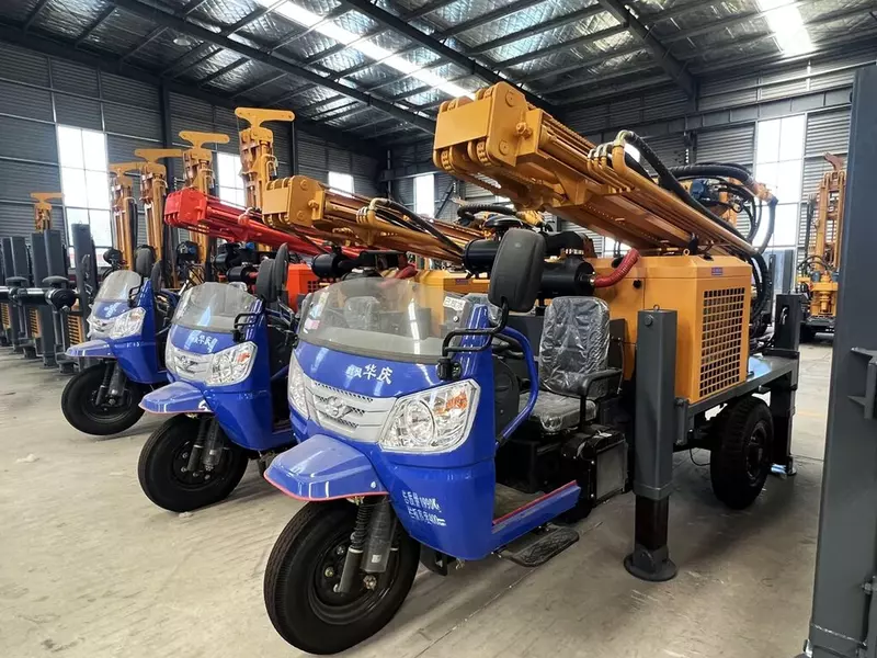 Трехколесная буровая установка (100-300 метров)