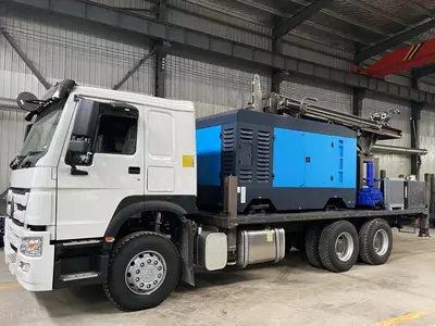 Буровая установка на грузовике 300 м - 500 м