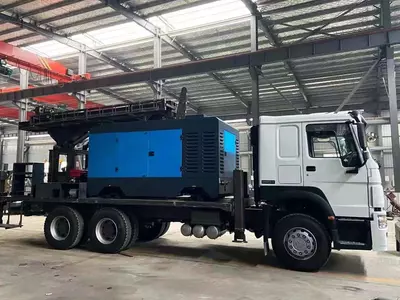 Буровая установка на грузовике 300 м - 500 м