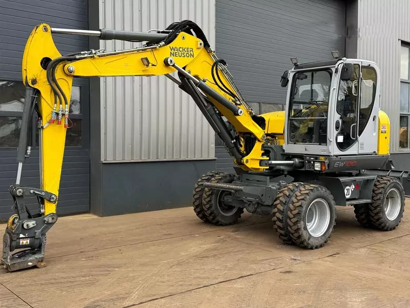 Колесный экскаватор Wacker Neuson EW100 E06-03